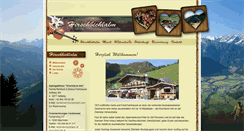 Desktop Screenshot of hirschbichlalm.com